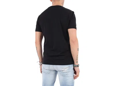 Armani Exchange Basic V-neck T-shirt In Black