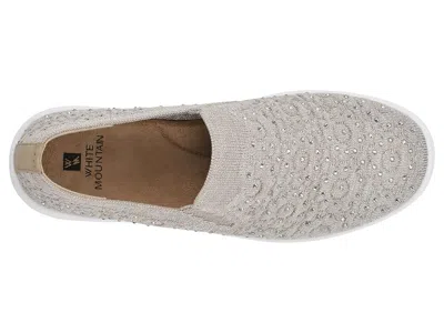 White Mountain Unit Slipon Sneaker In Gray