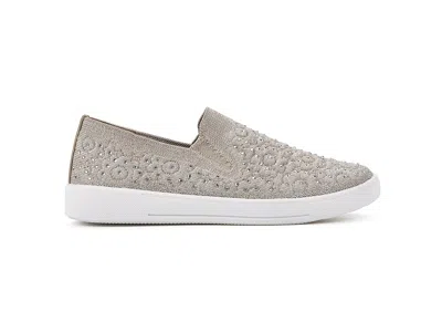 White Mountain Unit Slipon Sneaker In Gray