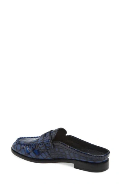 Rag & Bone Carter Mule In Blue