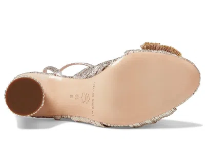 Loeffler Randall Camellia Knotted Sandal In Gold
