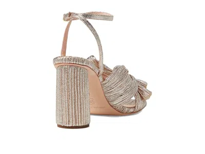 Loeffler Randall Camellia Knotted Sandal In Gold