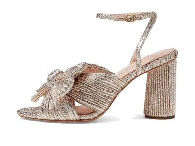 Loeffler Randall Camellia Knotted Sandal In Gold