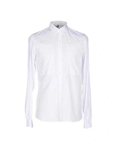 Oamc Solid Color Shirt In White