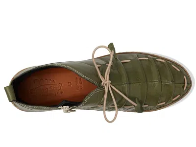 Spring Step Nespea Desert Bootie In Green