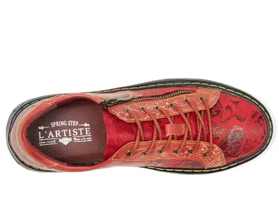 L'artiste By Spring Step Danli-bloom In Red