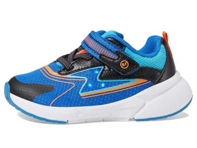 Stride Rite Kids' Lighted Cosmic 2.0 Sneaker In Blue