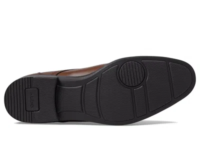 Aldo Argyle Monk Strap Shoe In Brown