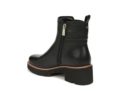 Naturalizer Darry Womens Cushioned Footbed Booties In Black