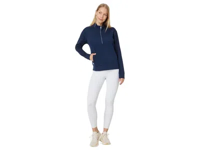 Adidas Golf Ultimate365 Quarter Zip Golf Pullover In Blue
