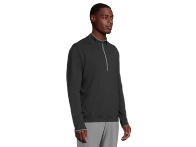 Adidas Golf Core Lightweight 1/2 Zip Pullover In Black
