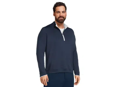 Adidas Golf Core Lightweight 1/2 Zip Pullover In Blue