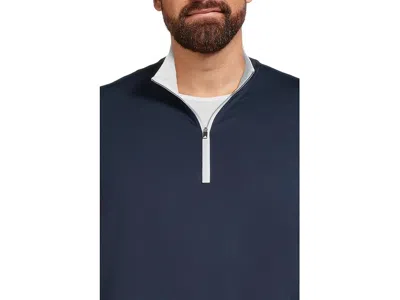 Adidas Golf Core Lightweight 1/2 Zip Pullover In Blue