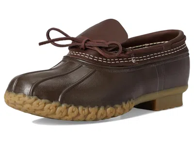 L.l.bean Rubber Moc In Brown
