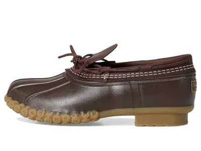 L.l.bean Rubber Moc In Brown