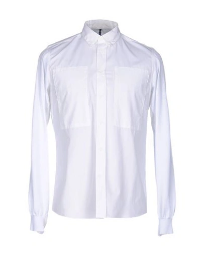 Shop Oamc Solid Color Shirt In White