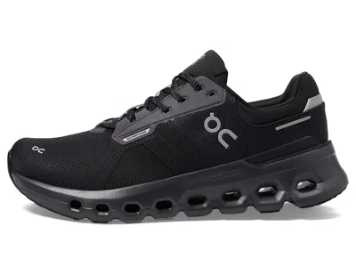 On Cloudrunner 2 Waterproof Running Shoe In Black