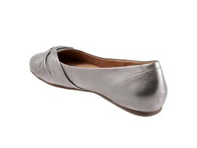Softwalk Sofia Ballet Flat In Gray
