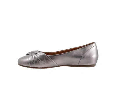 Softwalk Sofia Ballet Flat In Gray