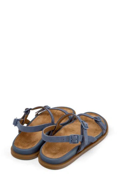 Camper Buckle Strap Sandals Lluc Sandal In Blue