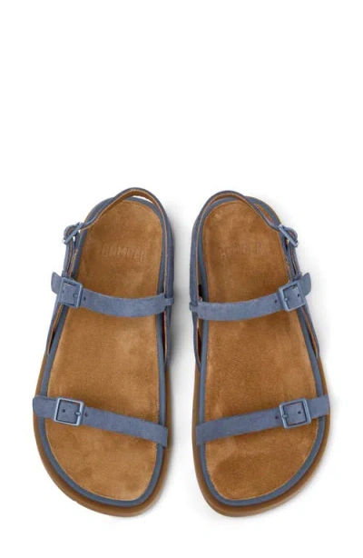 Camper Buckle Strap Sandals Lluc Sandal In Blue