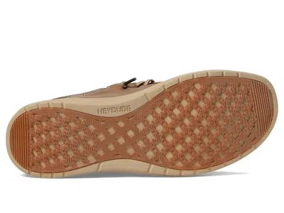 Hey Dude Wide Width Paul Slipon In Brown