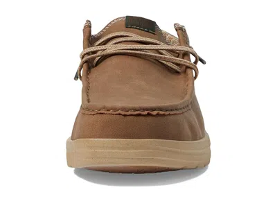 Hey Dude Wide Width Paul Slipon In Brown