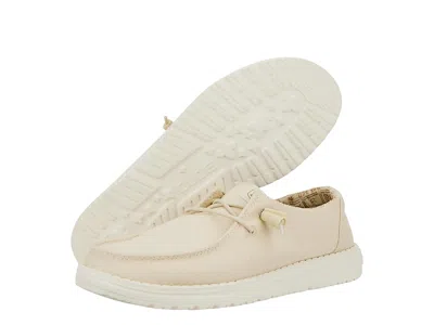 Hey Dude Wendy Stretch Canvas In White