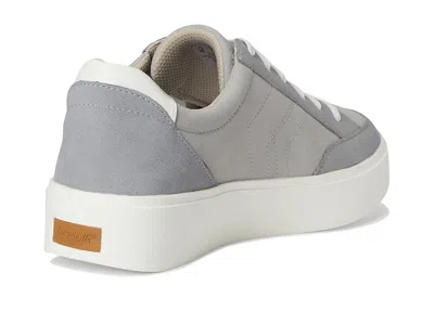 Dr. Scholl's Madison Lace Platform Sneaker In Gray