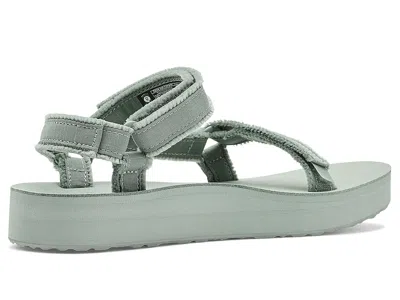 Teva Midform Universal Canvas Sandal In Green