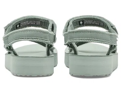 Teva Midform Universal Canvas Sandal In Green