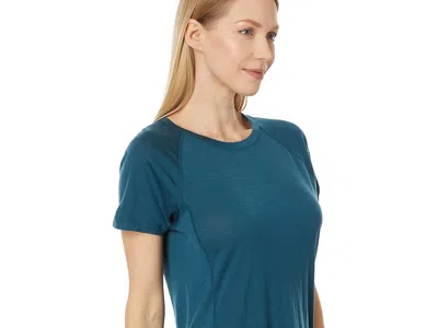Smartwool Active Ultralite Short Sleeve In Blue