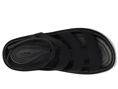 Crocs Brooklyn Luxe Gladiator In Black