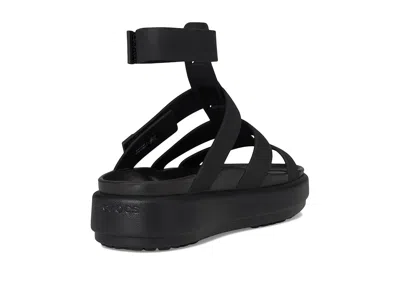 Crocs Brooklyn Luxe Gladiator In Black