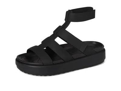 Crocs Brooklyn Luxe Gladiator In Black
