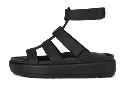 Crocs Brooklyn Luxe Gladiator In Black
