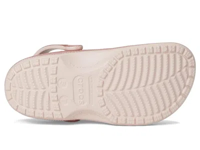 Crocs Classic Glitter Clog In Pink