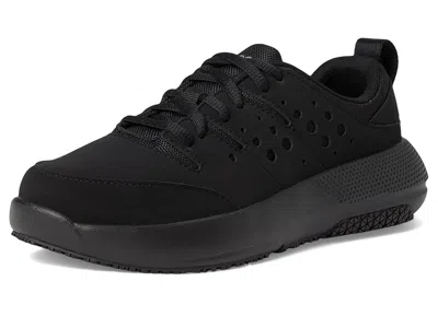 Crocs Work On The Clock Work Sneaker In Black