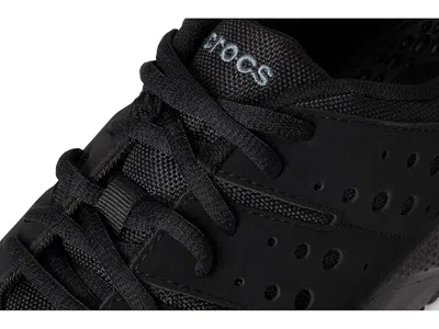 Crocs Work On The Clock Work Sneaker In Black