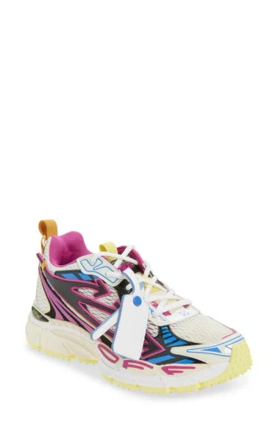 Off-white Multicolor Polyamide Athletic Sneakers In Multi
