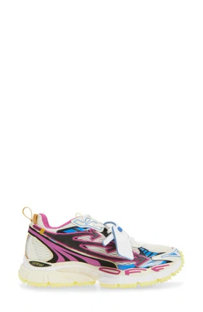 Off-white Multicolor Polyamide Athletic Sneakers In Multi