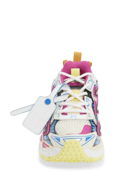 Off-white Multicolor Polyamide Athletic Sneakers In Multi