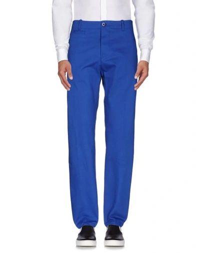 Oamc Casual Pants In Bright Blue