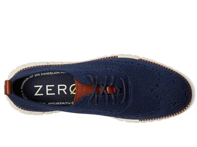Cole Haan Zerogrand Remastered Stitchlite Wingtip In Blue