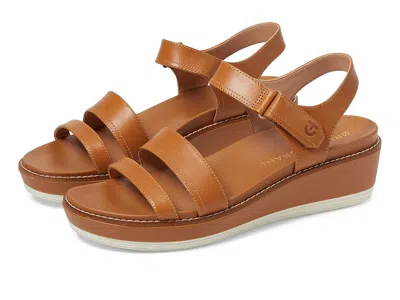 Cole Haan Originalgrand Peyton Flatform Wedge Sandal In Brown