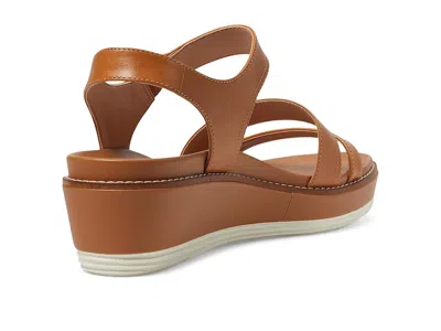 Cole Haan Originalgrand Peyton Flatform Wedge Sandal In Brown