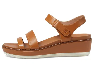 Cole Haan Originalgrand Peyton Flatform Wedge Sandal In Brown