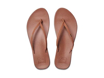 Reef Cushion Slim Flip Flop In Brown