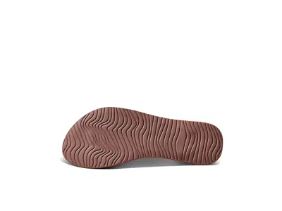 Reef Cushion Slim Flip Flop In Brown