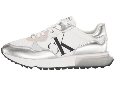 Calvin Klein Magalee Sneaker In Silver